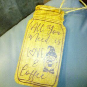 CUTEE FARM HOUSE COFFEE SIGN